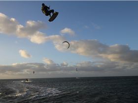 Kitesurfing