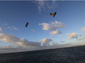Kitesurfing