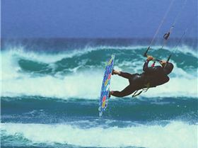 Buzz kites in action