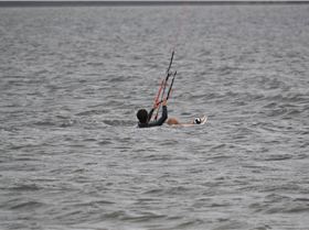 Kitesurfing