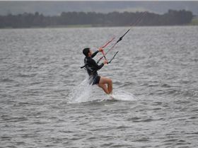 Kitesurfing