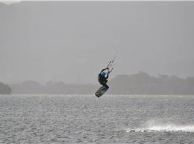 Kitesurfing