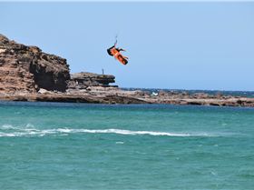 Kitesurfing