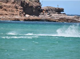 Kitesurfing