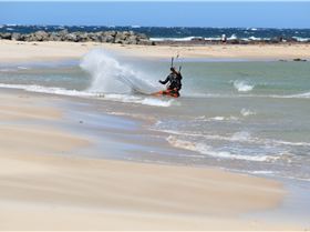 Kitesurfing