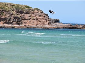 Kitesurfing