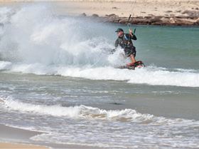 Kitesurfing