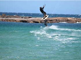 Kitesurfing