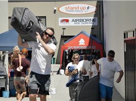 Airborne Kitesurfing Car Park Sale