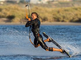 Kitesurfing
