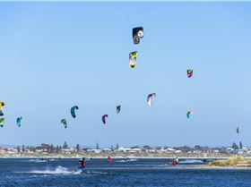 Kitesurfing