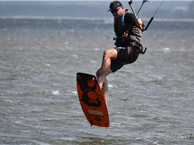 Kitesurfing