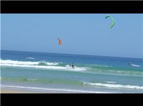 Kitesurfing