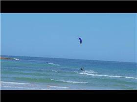 Kitesurfing