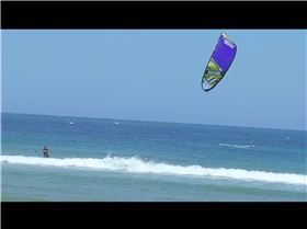 Kitesurfing