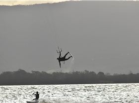 Kitesurfing