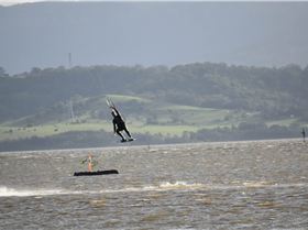 Kitesurfing