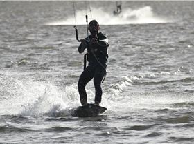Kitesurfing
