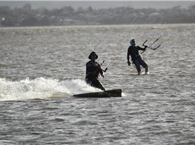 Kitesurfing