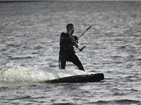 Kitesurfing