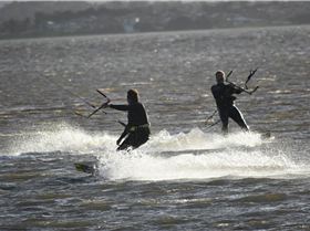 Kitesurfing