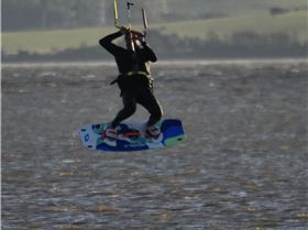 Kitesurfing