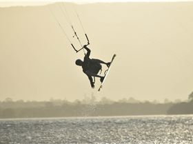 Kitesurfing