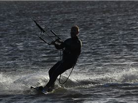 Kitesurfing