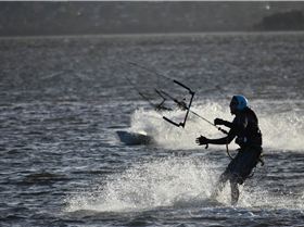 Kitesurfing
