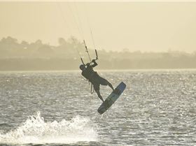 Kitesurfing