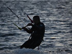 Kitesurfing