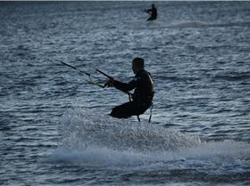 Kitesurfing