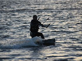 Kitesurfing