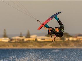 Kitesurfing