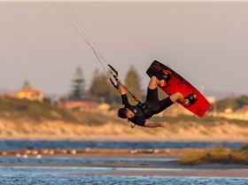 Kitesurfing