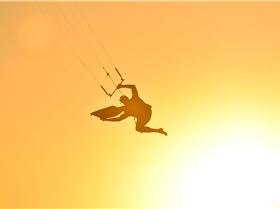 Kitesurfing