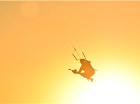 Kitesurfing