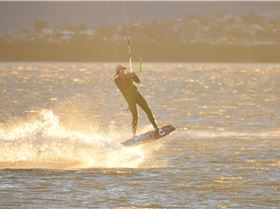 Kitesurfing