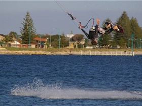 bradley melville pushing it on the new flexifoil fusion 2