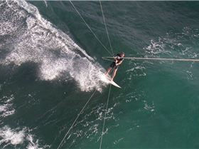 Woodies 1st attempt kite cam