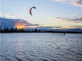 Kite surfing in Windang2