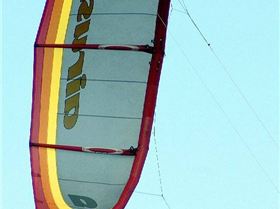 Kitesurfing the sandbar at Safety Bay