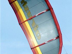 Kitesurfing the sandbar at Safety Bay