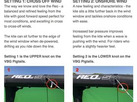 Reo V5 bridle setting