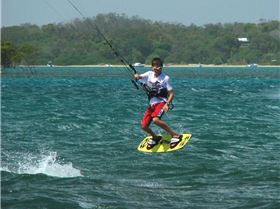 Kitesurfing