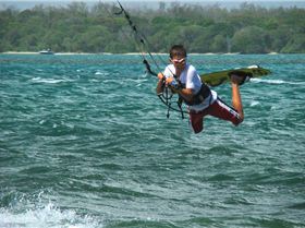 Kiteboarding