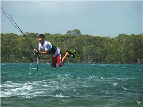 Kitesurfing