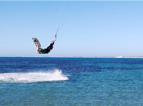 Kitesurfing