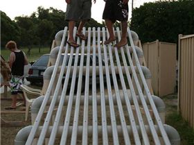 kicker and slider construction