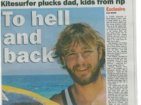 Mat Kalajzich on the front page!